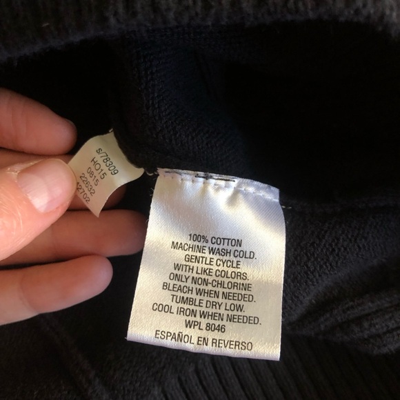 Buy 1 Get 2 Jonh Ashford sweatshirt dark blue large Tasso Elba sweatshirt zip up - Picture 14 of 15